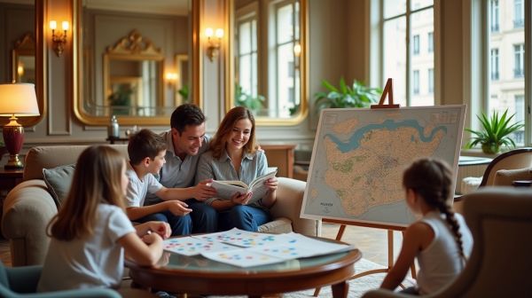 Où loger en famille à l'hôtel à Paris Saint-Germain ?